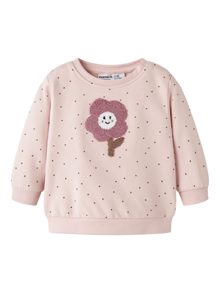 name it baby LUELLE LS SWEAT - Lotus | Torgunns Barneklær AS