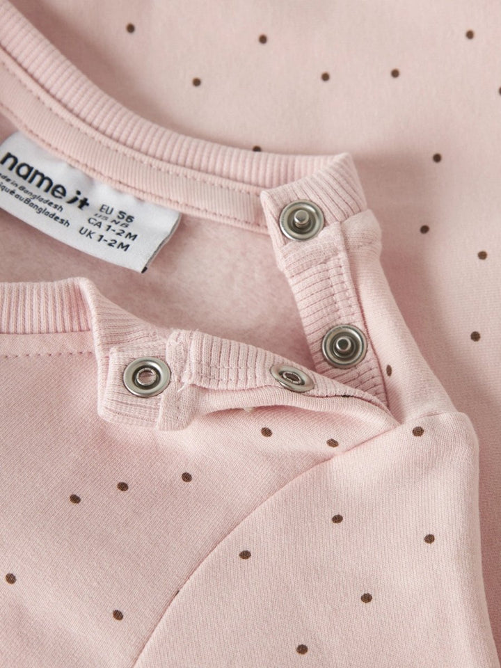 name it baby LUELLE LS SWEAT - Lotus | Torgunns Barneklær AS