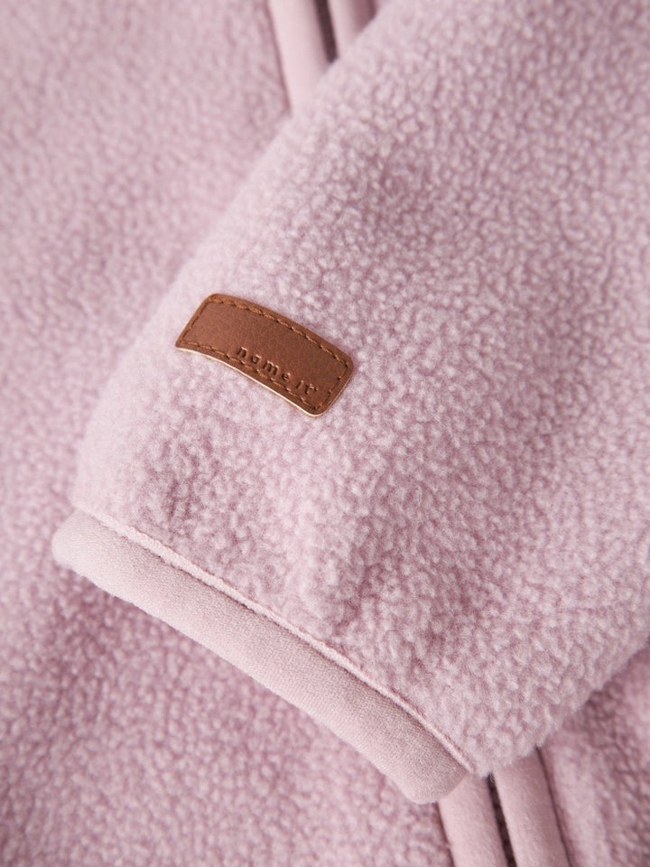 name it baby MEEKO JACKET SOLID - Keepsake Lilac | Torgunns Barneklær AS