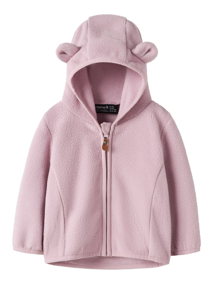 name it baby MEEKO JACKET SOLID - Keepsake Lilac | Torgunns Barneklær AS