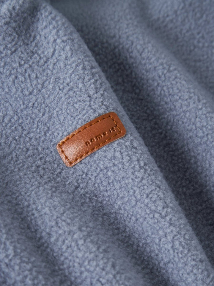 name it baby MEEKO SUIT SOLID - Flint Stone | Torgunns Barneklær AS