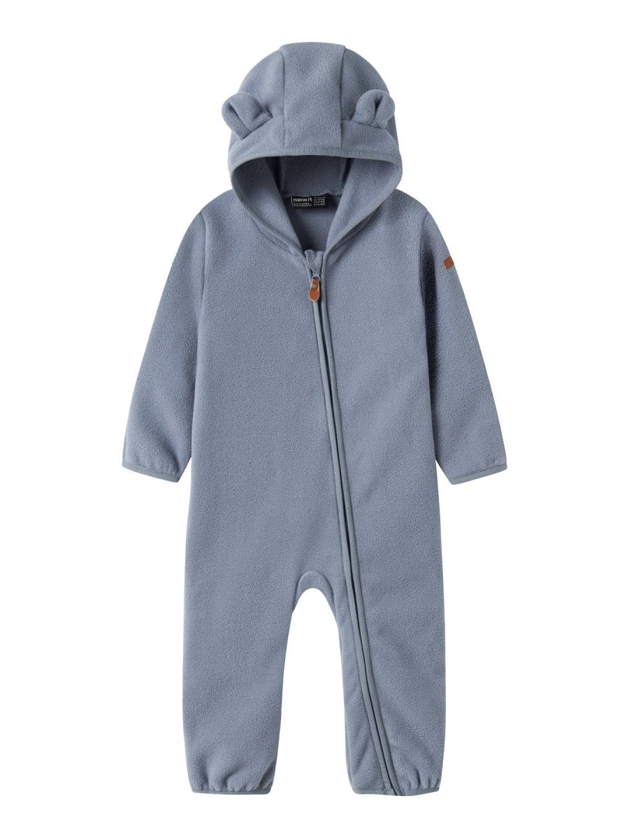 name it baby MEEKO SUIT SOLID - Flint Stone | Torgunns Barneklær AS