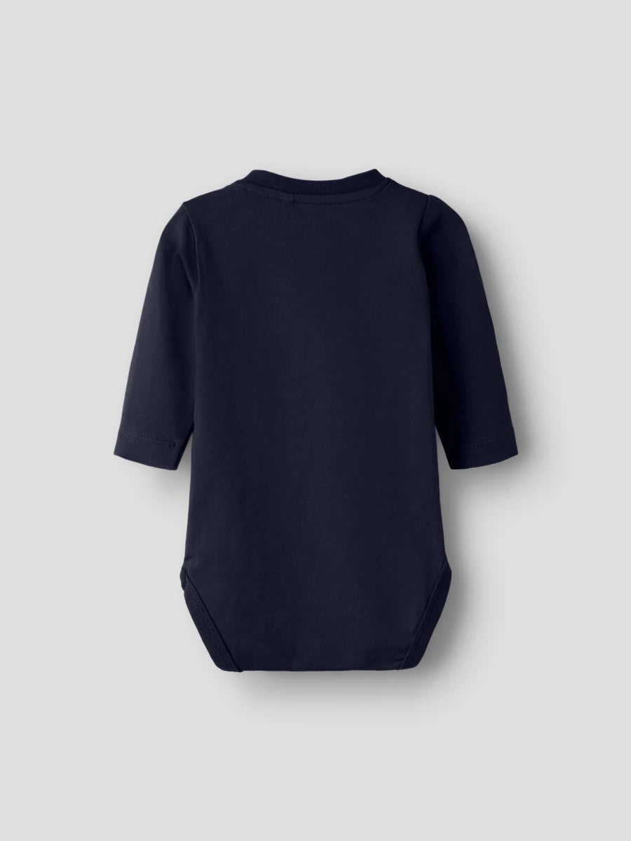 name it baby "Min Første Jul" body - Navy Blazer | Torgunns Barneklær AS