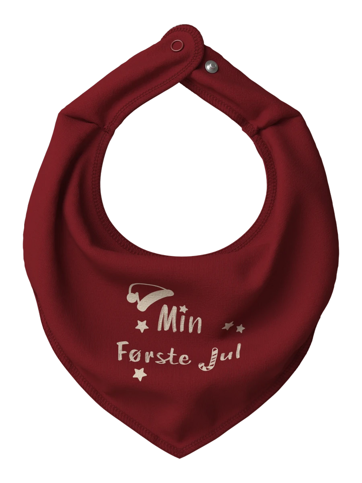 name it baby "Min første Jul" smekke - Red Dahlia | Torgunns Barneklær AS