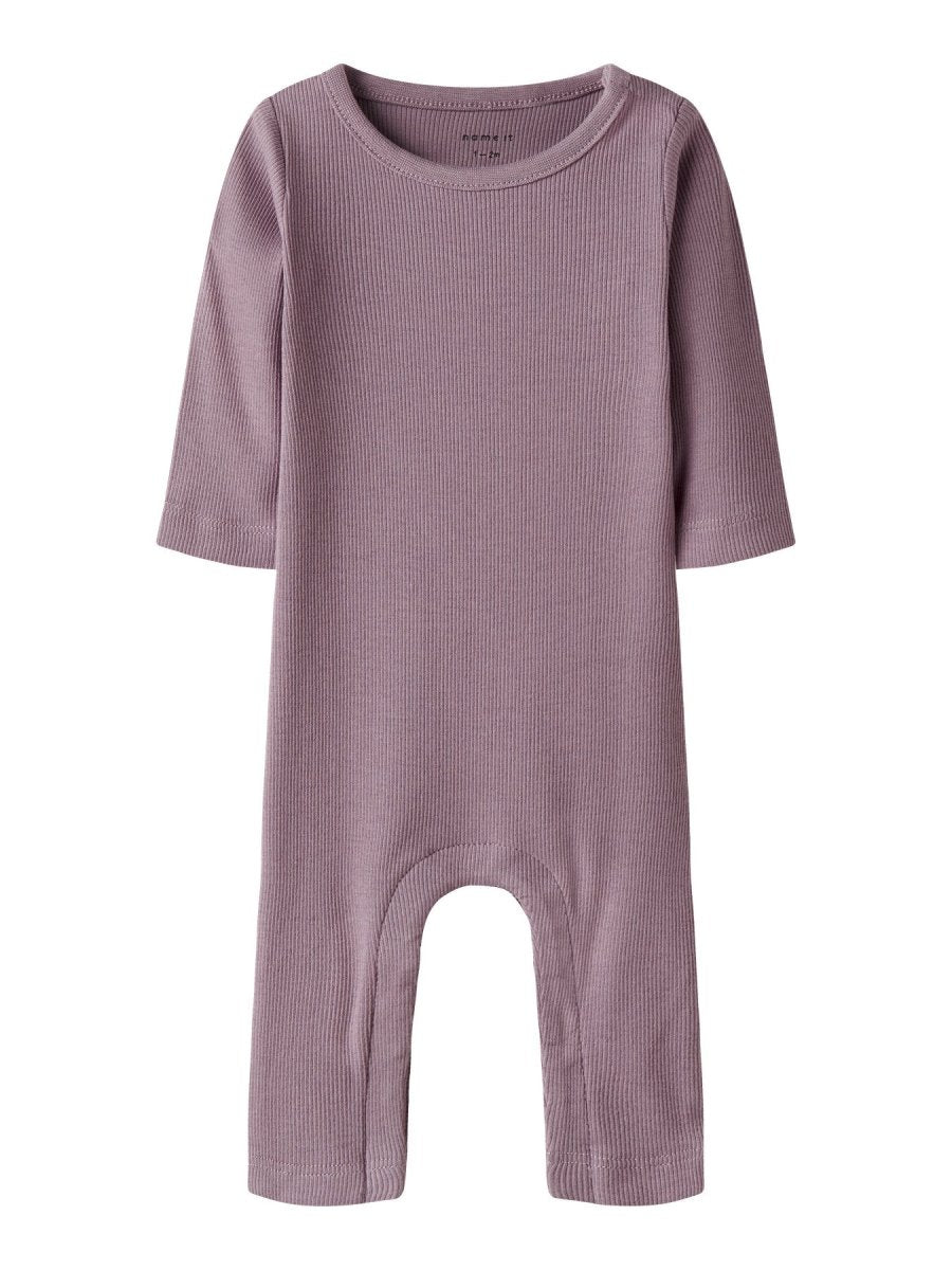name it baby NAKAL LS SUIT NOOS - Elderberry | Torgunns Barneklær AS