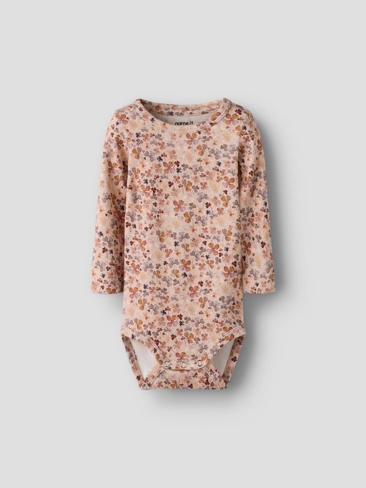 name it baby NOVEA LS XSL BODY - Mushroom | Torgunns Barneklær AS