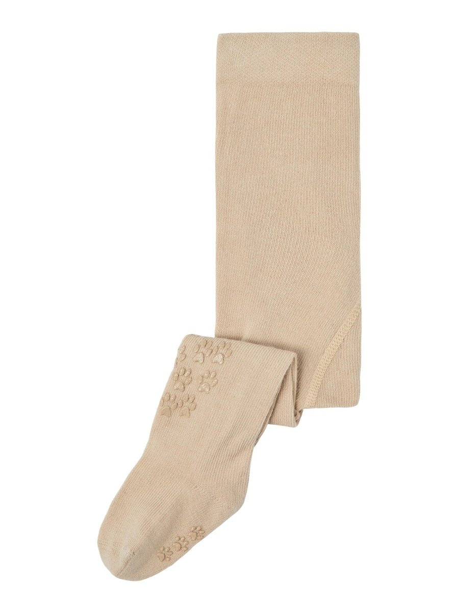 name it baby NUGAT NON SKID PANTYHOSE - Oxford Tan | Torgunns Barneklær AS