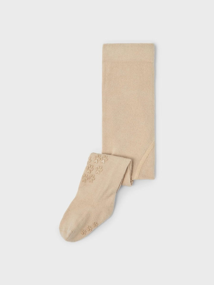 name it baby NUGAT NON SKID PANTYHOSE - Oxford Tan | Torgunns Barneklær AS