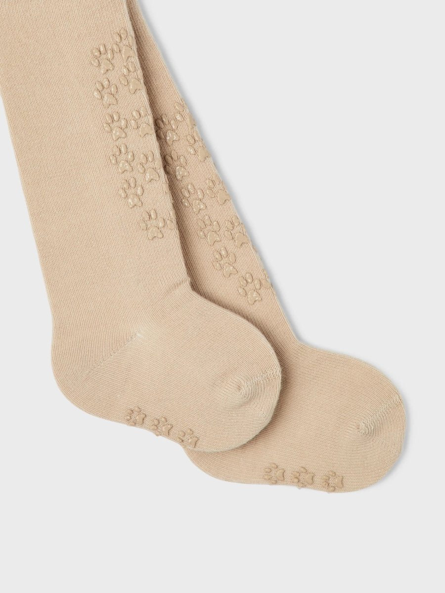 name it baby NUGAT NON SKID PANTYHOSE - Oxford Tan | Torgunns Barneklær AS