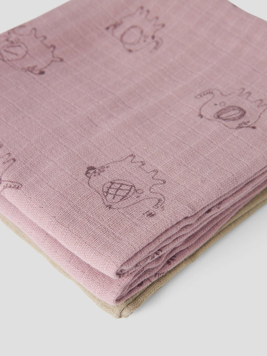 name it baby OHAPPY 3PK KLUTER - Burnished Lilac | Torgunns Barneklær AS