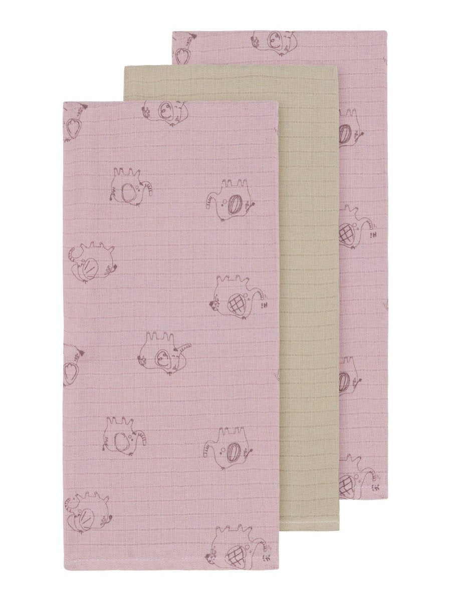 name it baby OHAPPY 3PK KLUTER - Burnished Lilac | Torgunns Barneklær AS