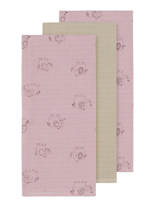 name it baby OHAPPY 3PK KLUTER - Burnished Lilac | Torgunns Barneklær AS