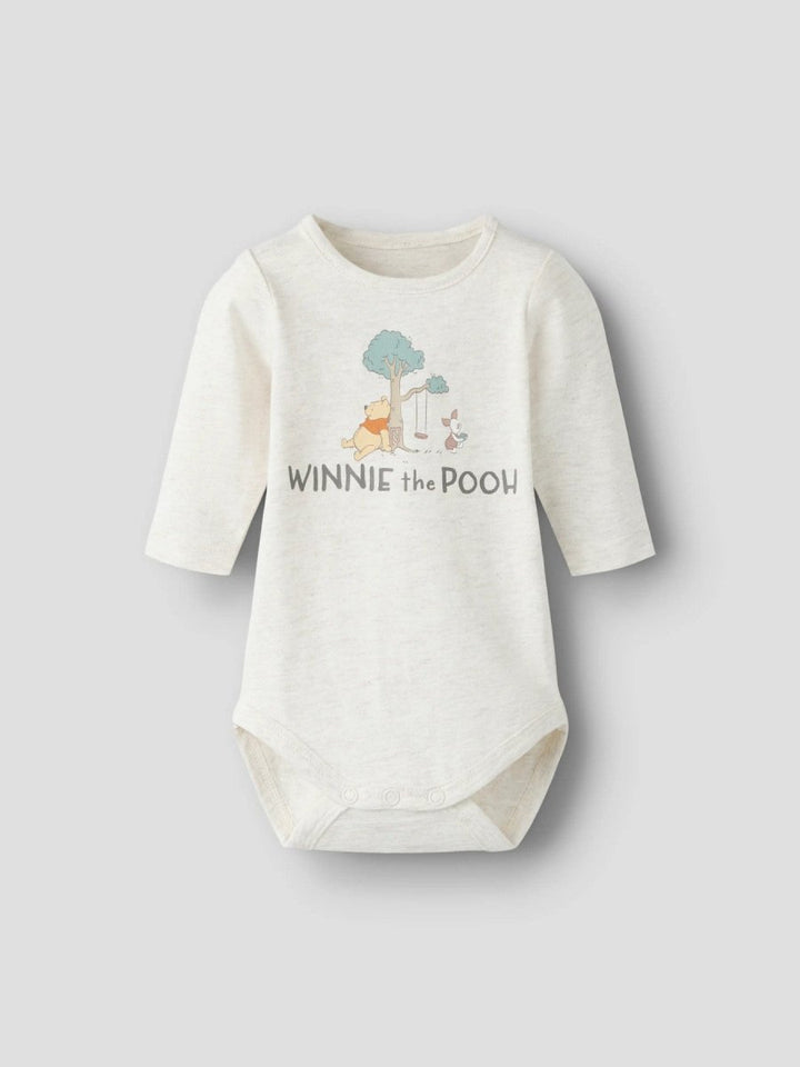 name it baby OKI POOH Body - Peyote Melange | Torgunns Barneklær AS