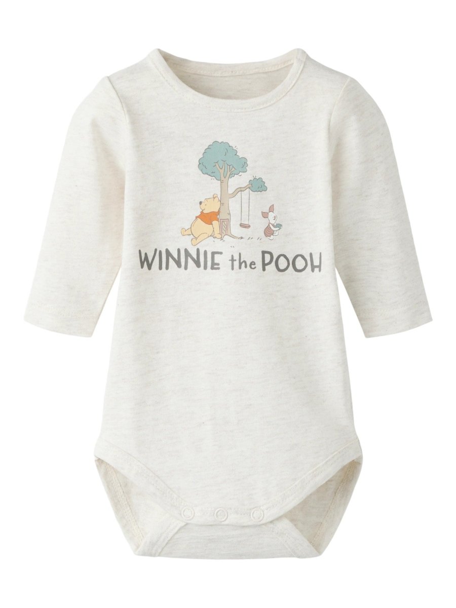 name it baby OKI POOH Body - Peyote Melange | Torgunns Barneklær AS