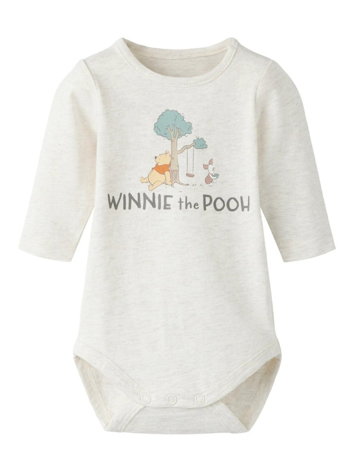 name it baby OKI POOH Body - Peyote Melange | Torgunns Barneklær AS