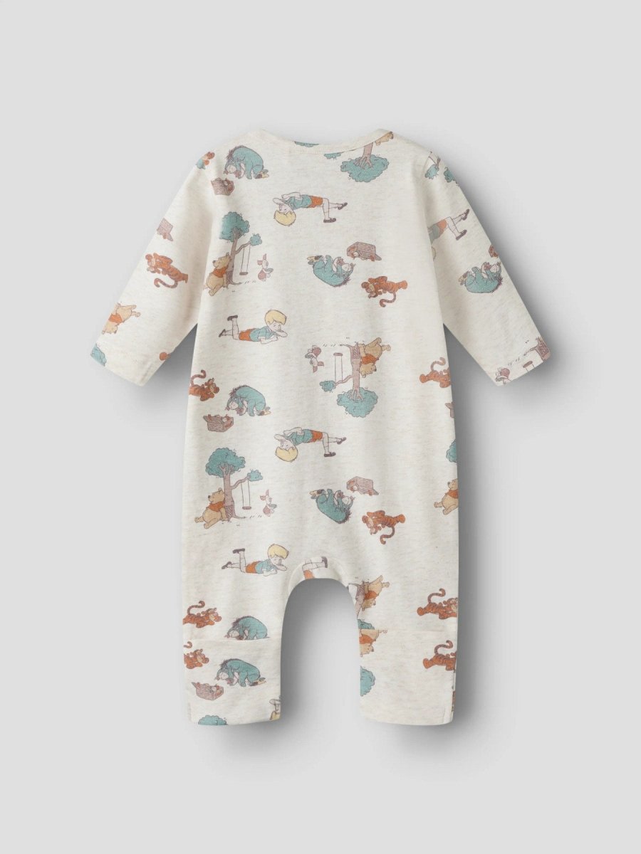 name it baby OKIS POOH Heldress - Peyote Melange AOP | Torgunns Barneklær AS