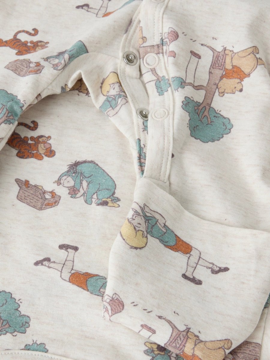 name it baby OKIS POOH Heldress - Peyote Melange AOP | Torgunns Barneklær AS