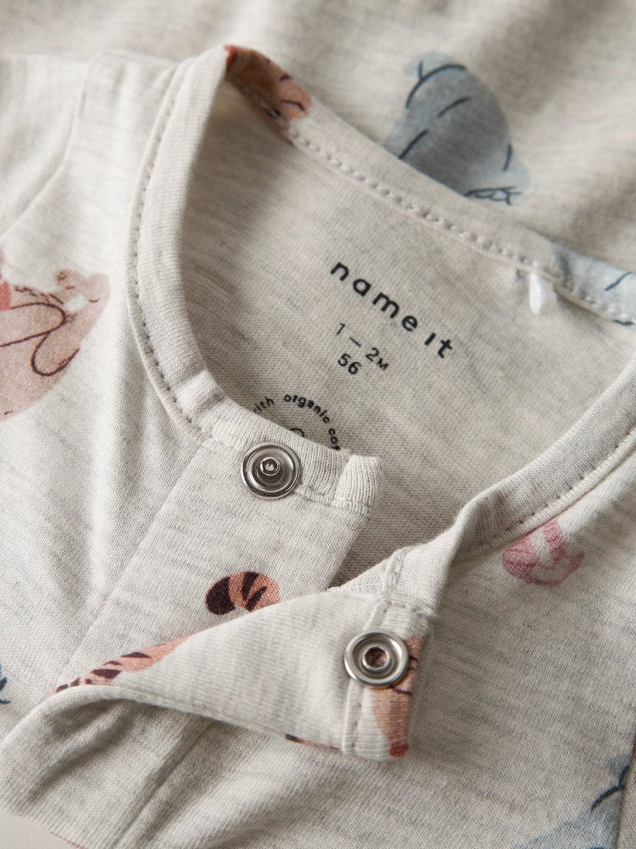 name it baby OLLU WINNIE THE POOH Pysjamas - Peyote Melange | Torgunns Barneklær AS