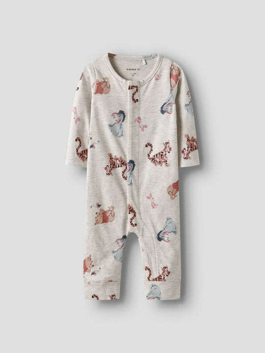 name it baby OLLU WINNIE THE POOH Pysjamas - Peyote Melange | Torgunns Barneklær AS