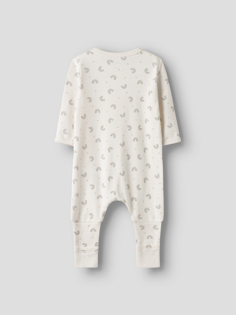 name it baby PYSJAMAS ZIP - Jet Stream | RAINBOWS | Torgunns Barneklær AS