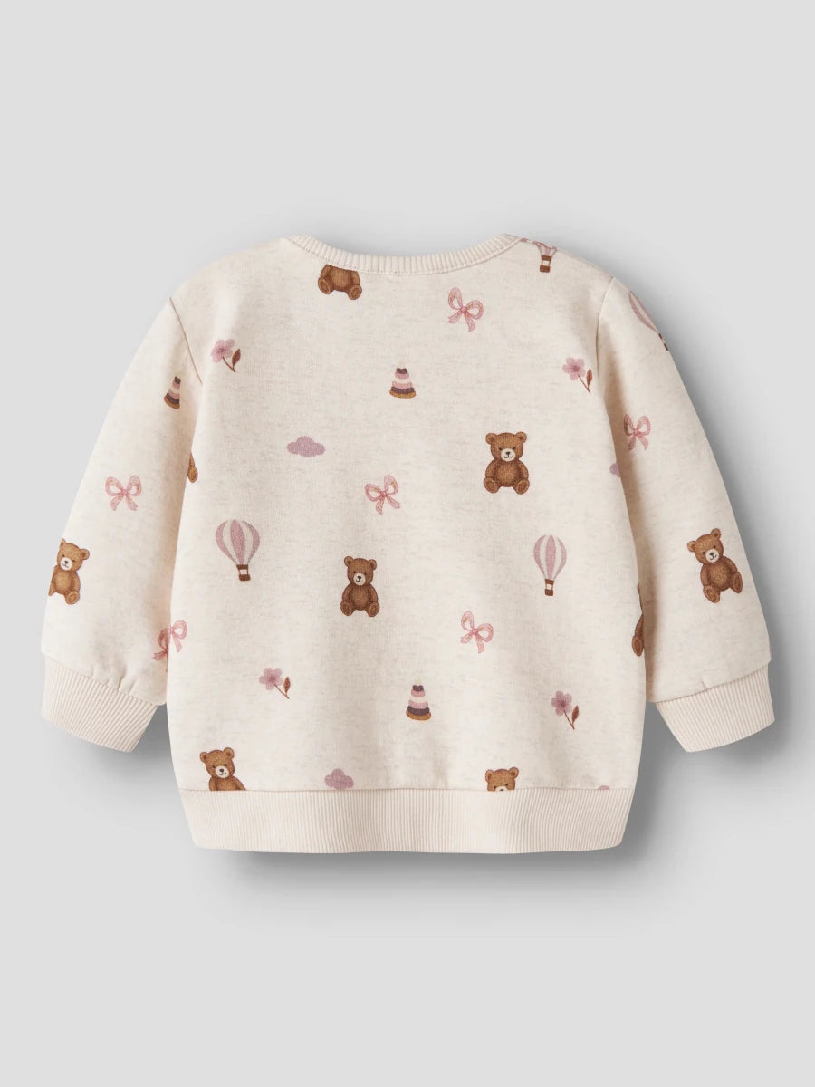 name it baby RAGINE genser - Peyote Melange | Torgunns Barneklær AS