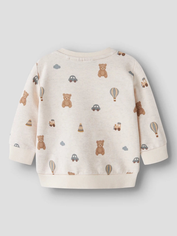 name it baby RAGNER genser - Peyote Melange | Torgunns Barneklær AS