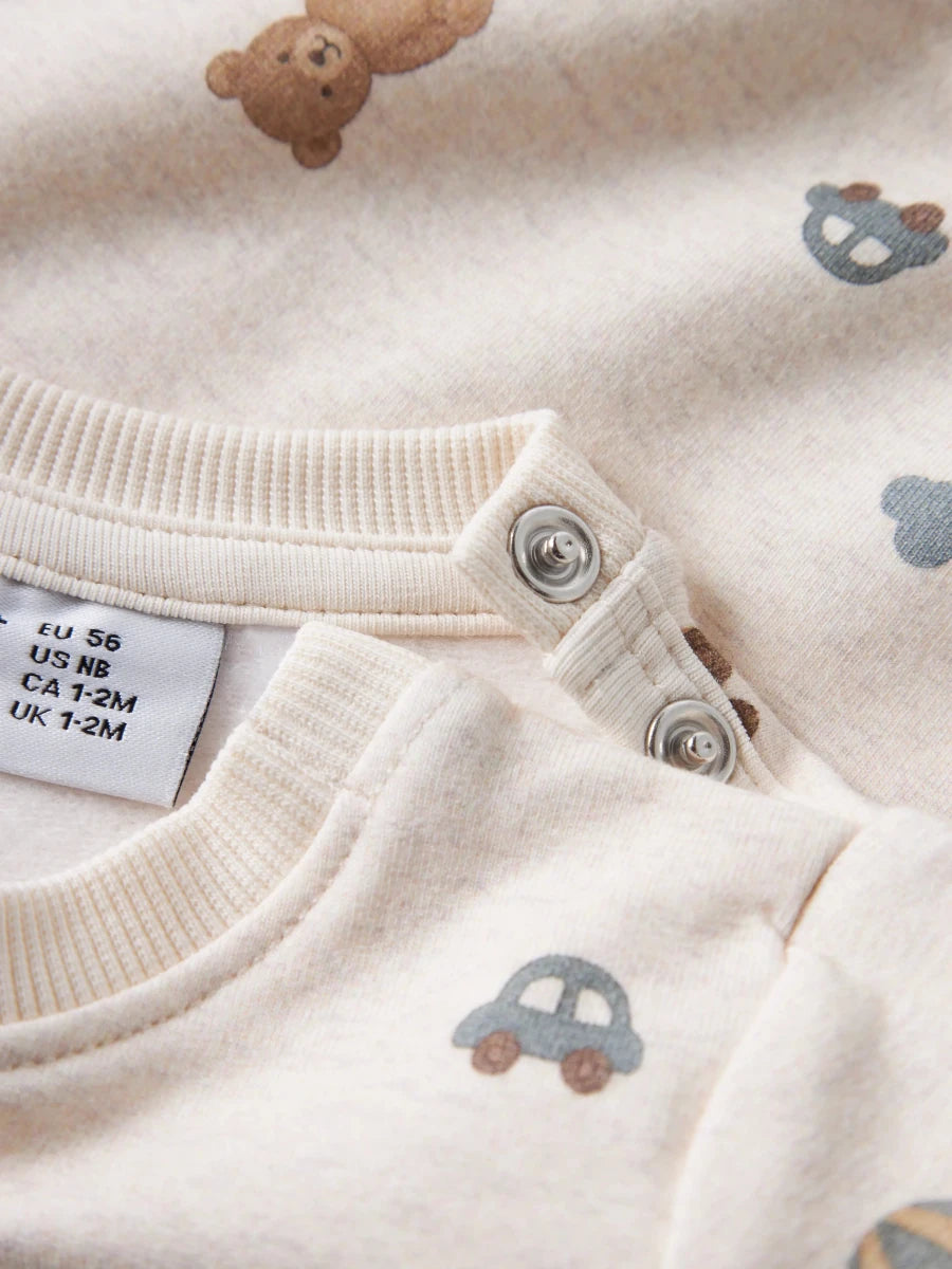 name it baby RAGNER genser - Peyote Melange | Torgunns Barneklær AS