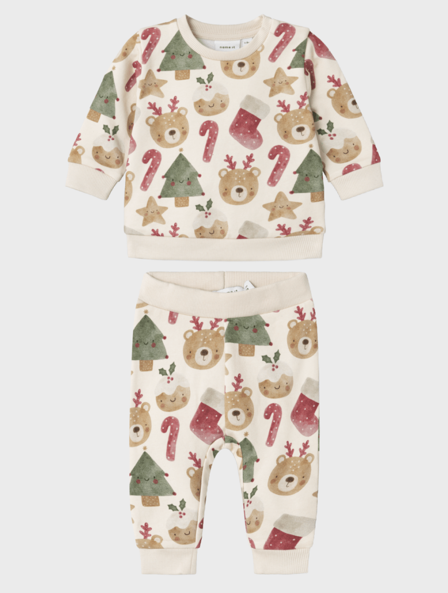 name it baby RAHUS CHRISTMAS SET - Summer Sand | Torgunns Barneklær AS