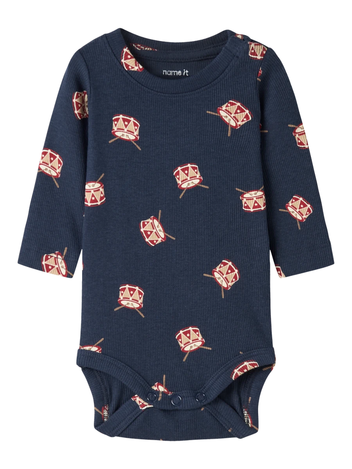 name it baby RISTMAS body - Navy Blazer | Trommer | Torgunns Barneklær AS