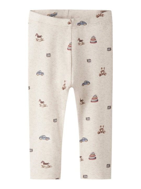 name it baby RITOY LEGGING - Peyote Melange | Torgunns Barneklær AS