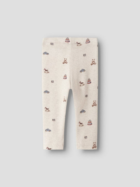 name it baby RITOY LEGGING - Peyote Melange | Torgunns Barneklær AS