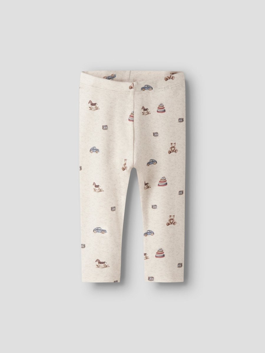 name it baby RITOY LEGGING - Peyote Melange | Torgunns Barneklær AS