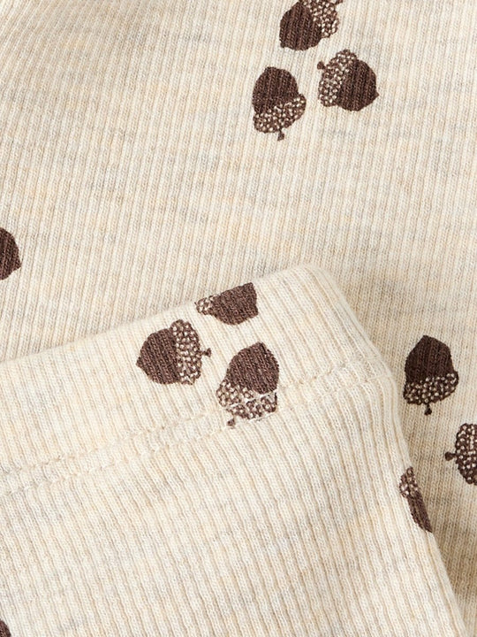 name it baby RITUS LEGGING - Peyote Melange | Torgunns Barneklær AS