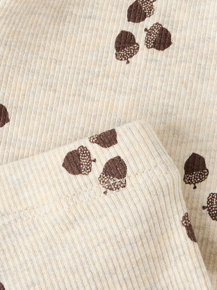 name it baby RITUS LEGGING - Peyote Melange | Torgunns Barneklær AS