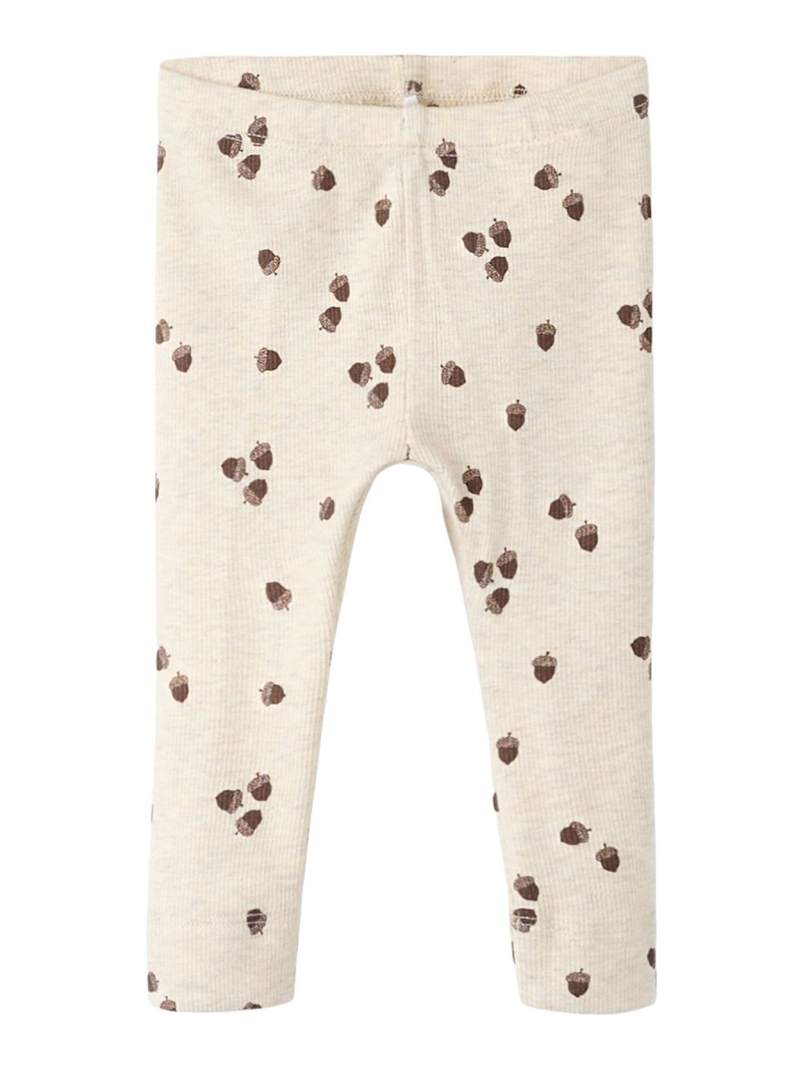 name it baby RITUS LEGGING - Peyote Melange | Torgunns Barneklær AS