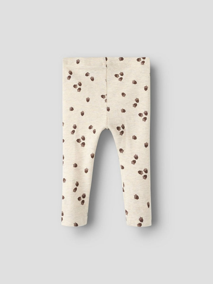 name it baby RITUS LEGGING - Peyote Melange | Torgunns Barneklær AS