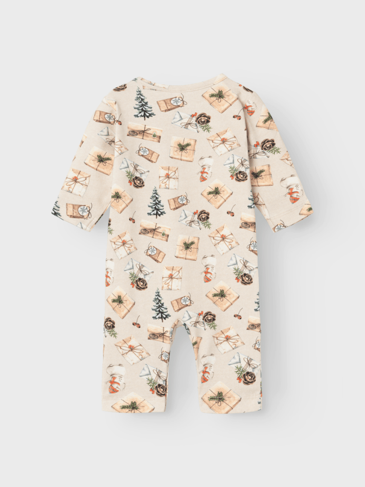 name it baby ROCCOS NIGHT SUIT - Peyote Melange | Torgunns Barneklær AS