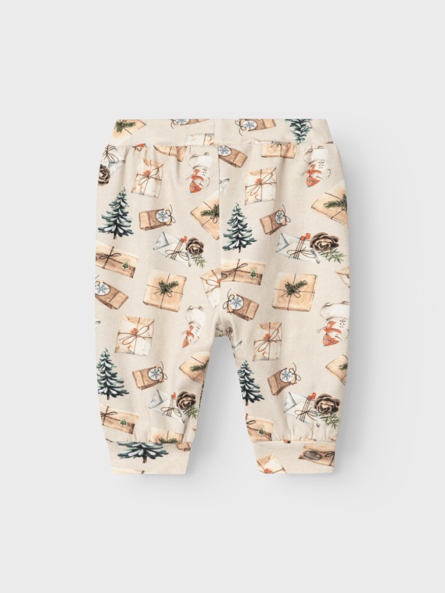 name it baby ROCCOS PANT - Peyote Melange | Torgunns Barneklær AS