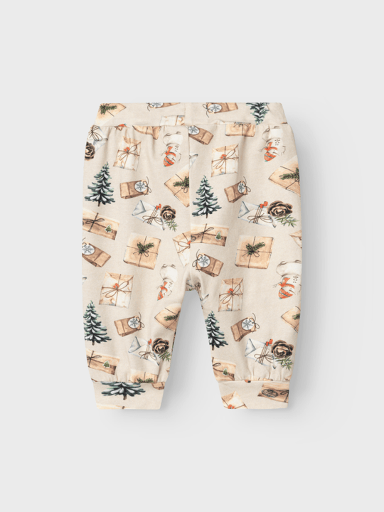 name it baby ROCCOS PANT - Peyote Melange | Torgunns Barneklær AS
