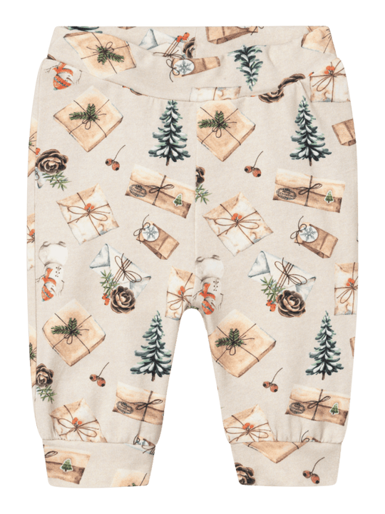 name it baby ROCCOS PANT - Peyote Melange | Torgunns Barneklær AS