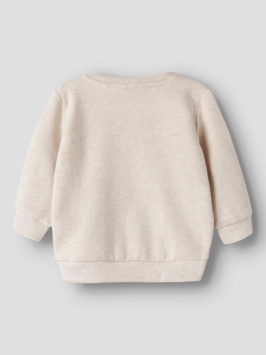 name it baby RULAR genser - Peyote Melange | Torgunns Barneklær AS