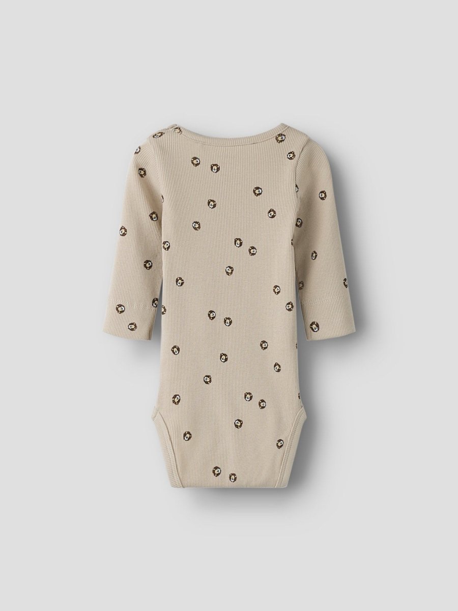 name it baby SILASU LS BODY - Peyote | Torgunns Barneklær AS