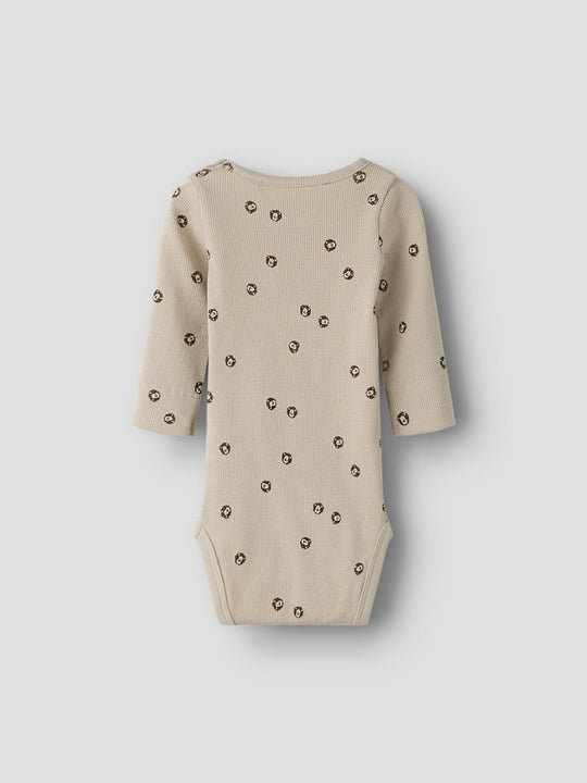 name it baby SILASU LS BODY - Peyote | Torgunns Barneklær AS