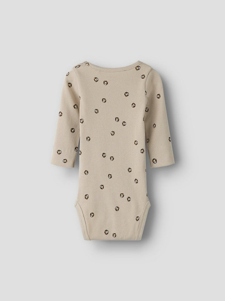 name it baby SILASU LS BODY - Peyote | Torgunns Barneklær AS