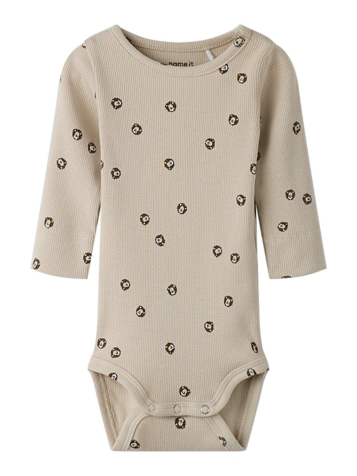 name it baby SILASU LS BODY - Peyote | Torgunns Barneklær AS