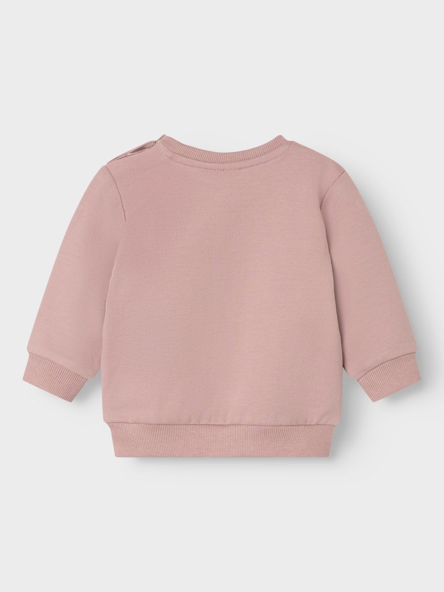 name it baby TAKKI LS SWEAT NOOS - Deauville Mauve | Torgunns Barneklær AS