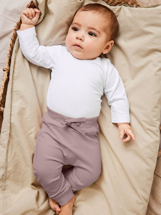 name it baby TAKKI SWEAT PANT NOOS - Deauville Mauve | Torgunns Barneklær AS