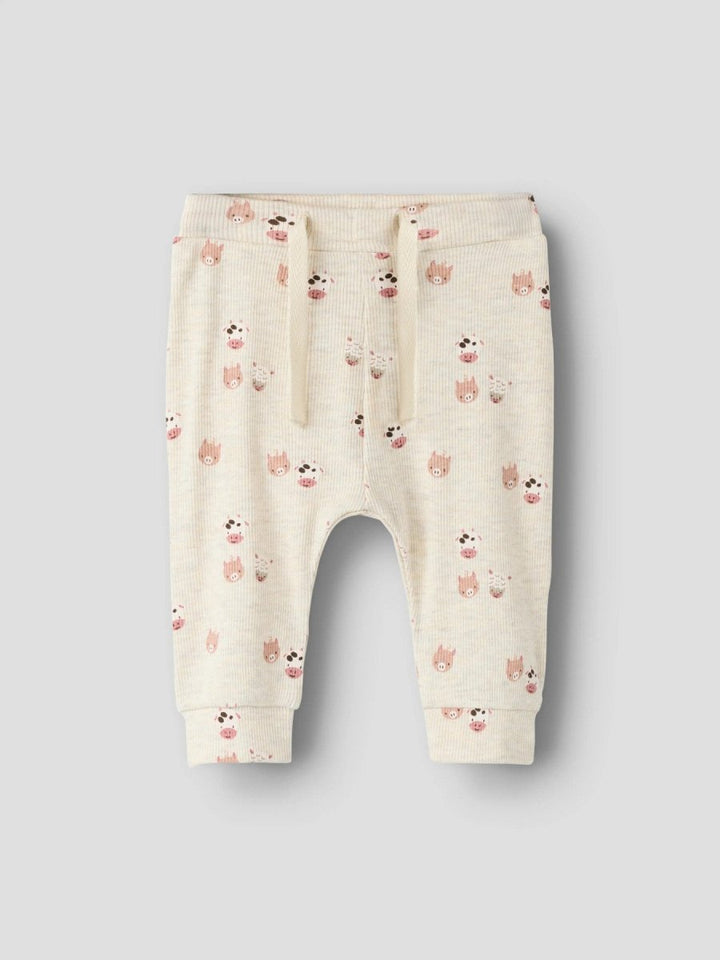 name it baby TARLIN PANT - Peyote Melange | Torgunns Barneklær AS