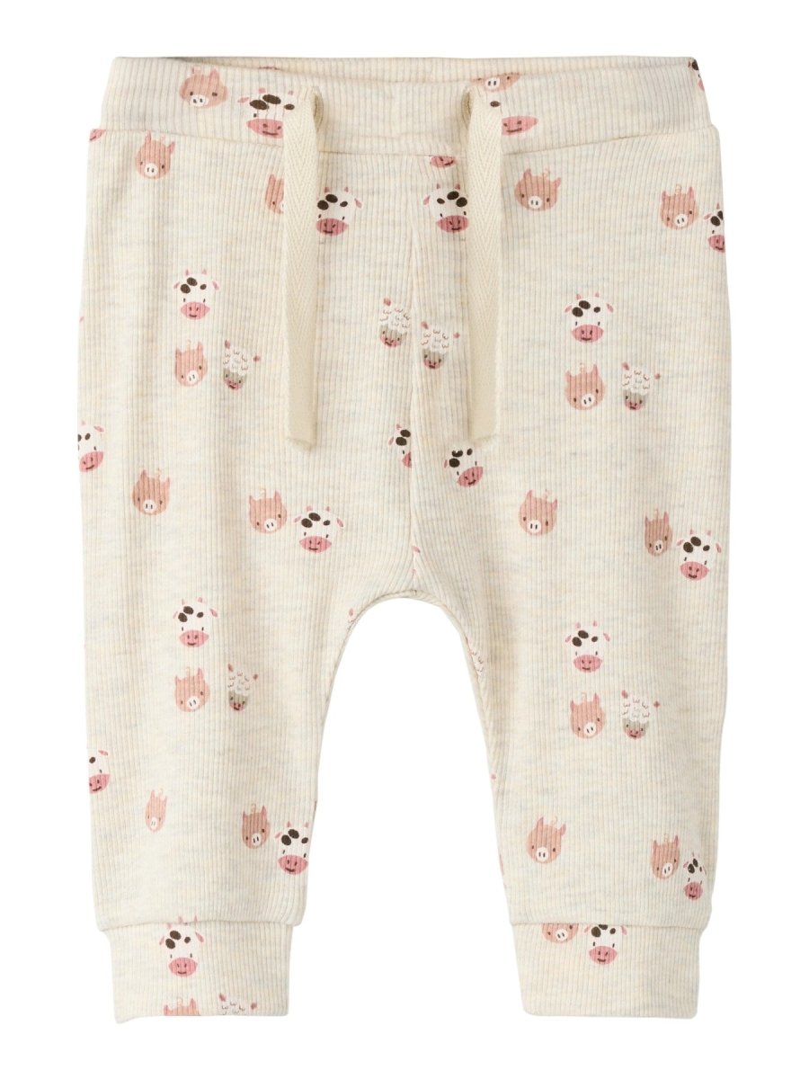 name it baby TARLIN PANT - Peyote Melange | Torgunns Barneklær AS