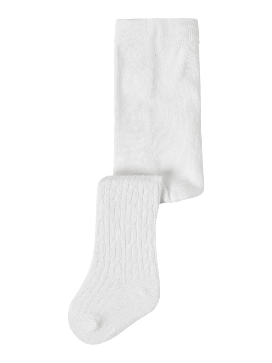 name it baby TECLA PANTYHOSE XXVI - Bright White | Torgunns Barneklær AS
